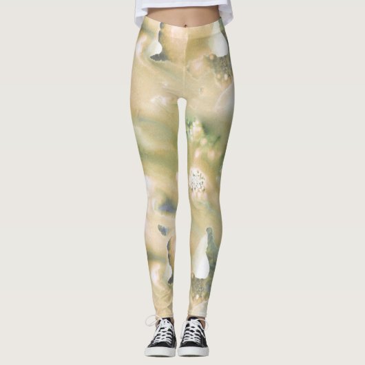 Grüne Leggings (Vorderseite)