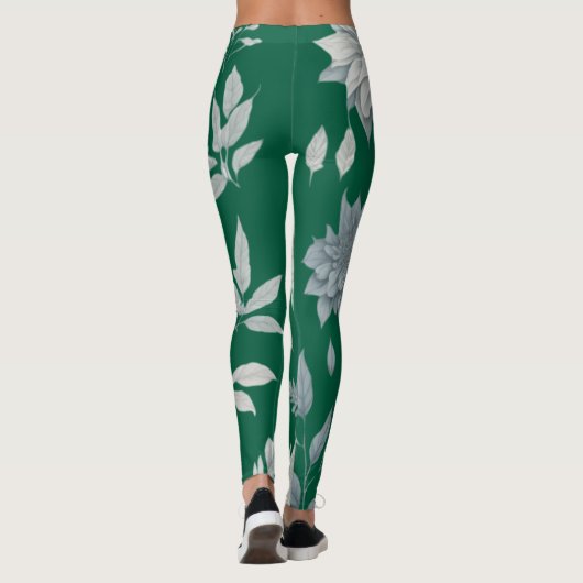 Grüne Leggings (Rückseite)