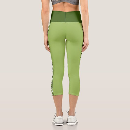 Grüne Leggings (Rückseite)