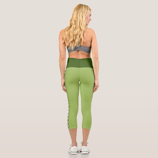 Grüne Leggings (Rückseite)