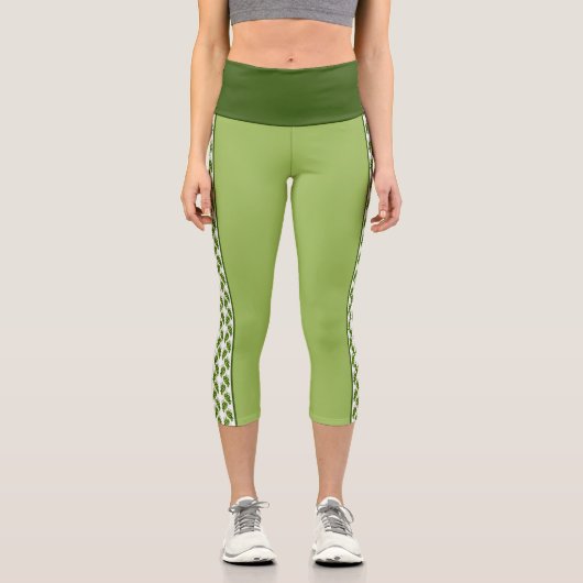 Grüne Leggings (Vorderseite)