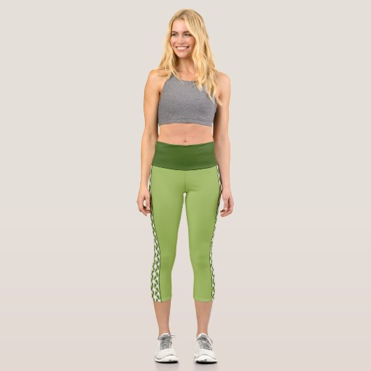 Grüne Leggings (Vorderseite)