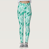 grüne Leggings (Vorderseite)