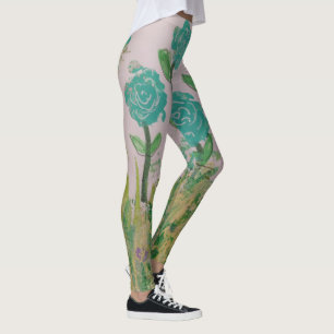 Grüne Leggings