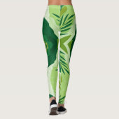 grüne Leggings (Rückseite)