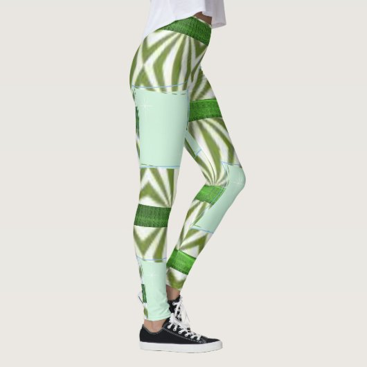 grüne Leggings (Rechts)