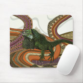 Grüne Leguane Mousepad (Mit Mouse)