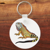 Grüne Leguane Schlüsselanhänger (Vorderseite)