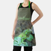 Grüne Leguane Schürze (InSitu)