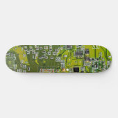 Grüne Leiterkarte der gedruckten Leiterplatte 2 Skateboard (Horizontal)