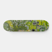Grüne Leiterkarte der gedruckten Leiterplatte 2 Skateboard (Horizontal)