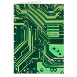 Grüne Leiterplatte - elektronischer Druck