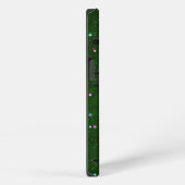 Grüne Leiterplatte iPhone Hülle (Rechte Seite)