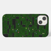 Grüne Leiterplatte iPhone Hülle (Rückseite (Horizontal))