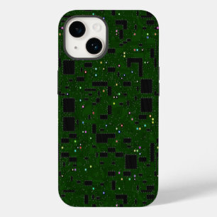 Grüne Leiterplatte iPhone 14 Hülle