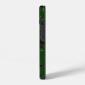 Grüne Leiterplatte iPhone Hülle (Linke Seite)