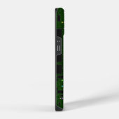 Grüne Leiterplatte iPhone Hülle (Rechte Seite)