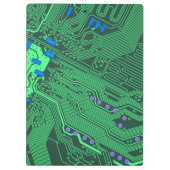 Grüne Leiterplatte Klemmbrett (Rückseite)