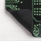 Grüne Leiterplatte Mousepad (Ecke)