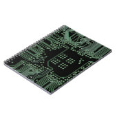 Grüne Leiterplatte Notizblock (Linke Seite)