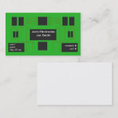 grüne Leiterplatte Visitenkarte (Vorne/Hinten)