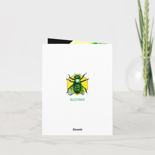 Grüne Leiterplatten, elektronische Bauteile, bedru Dankeskarte (Rückseite)