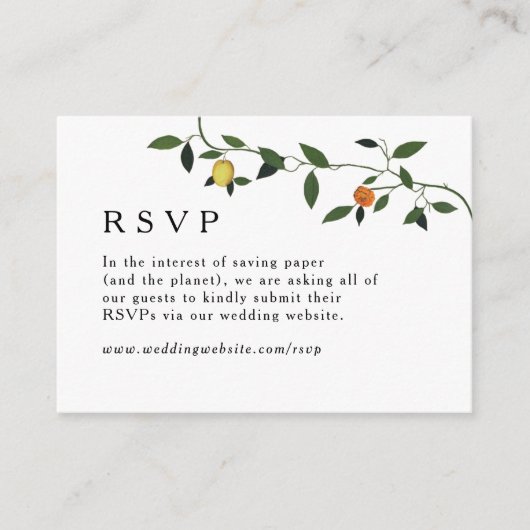 Grüne, Lemons und Marigolds Online-UAWG Begleitkarte (Vorderseite)