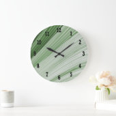 grüne Lenkeranlegestelle Große Wanduhr (Zuhause)