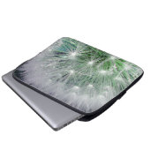 Grüne Leuchte mit Tröpfchen Laptopschutzhülle (Vorne Knopf)