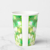 Grüne Leuchten Pappbecher (Rechts)