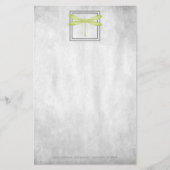 Grüne Libelle Personalisiert Stationery Briefpapier (Vorderseite)