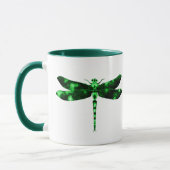 Grüne Libelle Tasse (Links)