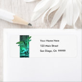 Grüne Libelle und Frosch im Teich (Insitu)