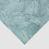 Grüne Libellen Dekoupage Tissue Seidenpapier (Detail)