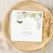 Grüne Liebe im blühenden Brautparty