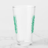 Grüne Liebe ist im Haar Glas (Rechts)