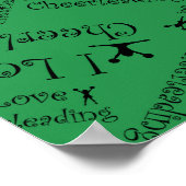 Grüne Liebe Poster (Ecke)