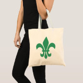 Grüne Lilie Tragetasche (Vorderseite (Produkt))