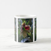 Grüne Lilien-Tasse… Kaffeetasse (Mittel)
