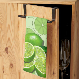 Grüne Limes Fruchtküche Design Küchentuch