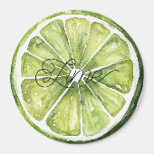 Grüne Limette Frucht Magnet (Vorne)