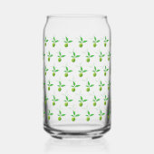 Grüne Limettens-Limonade-Gin-Tonic Dosenglas (Rückseite)