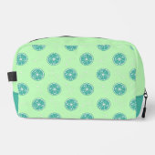 Grüne Limone Toilettenbeutel Waschbeutel (Vorderseite)