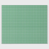Grüne Linie Weihnachten Geschenkpapier (Flach)