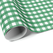 Grüne Linie Weihnachten Geschenkpapier (Rolleneckpunkt)