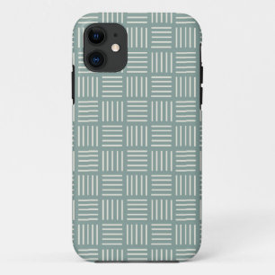 Grüne Linien aufgeteilt Case-Mate iPhone Hülle