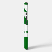 Grüne Linien Case-Mate iPhone Hülle (Rückseite / Links)