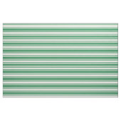 Grüne Linien in Beige und See Stoff (Fat Quarter (45,7 x 55,9 cm))