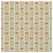 Grüne Linien und Felder Stoff (Nahaufnahme)