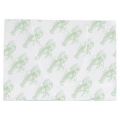 Grüne Lobby Große Geschenktüte (Rückseite)